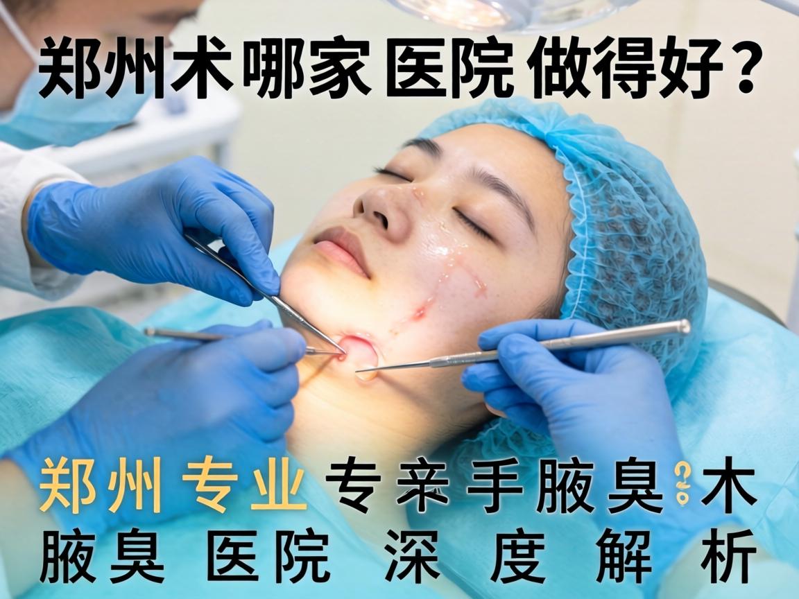 郑州腋臭手术哪家医院做得好?郑州专业腋臭医院深度解析 郑州腋臭手术哪家医院做得好?郑州专业腋臭医院深度解析