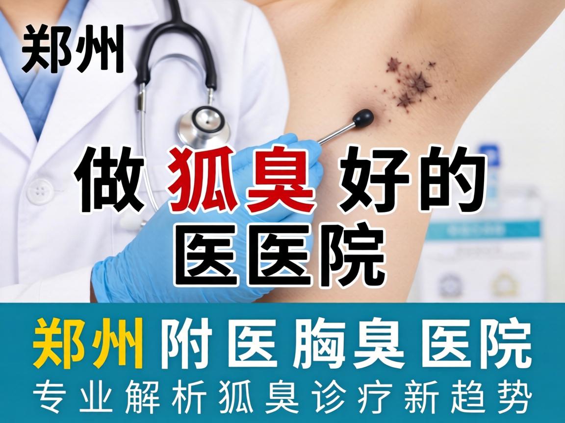 郑州做狐臭好的医院，郑州附医腋臭医院专业解析狐臭诊疗新趋势