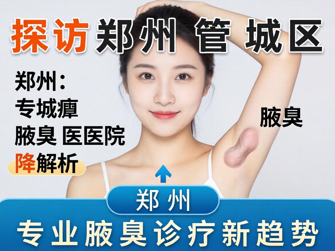 探访郑州管城区腋臭医院，解析郑州专业腋臭诊疗新趋势