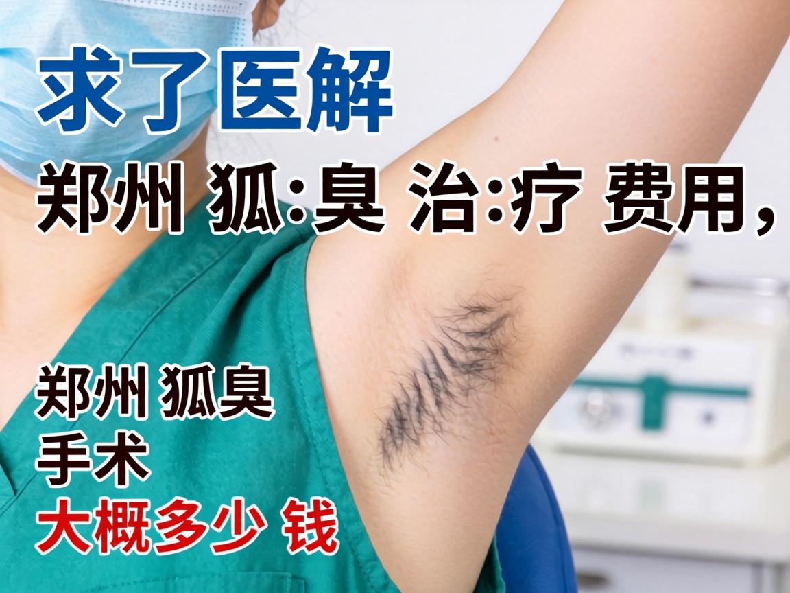 了解郑州狐臭治疗费用，郑州狐臭手术大概多少钱