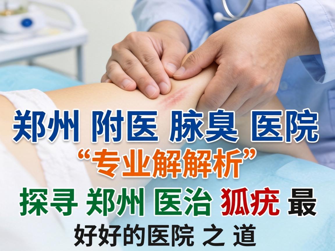 郑州附医腋臭医院专业解析，探寻郑州医治狐臭最好的医院之道