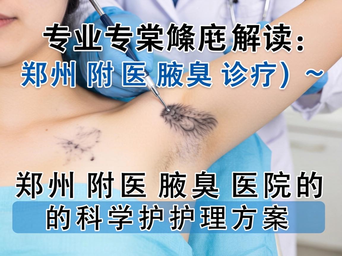 专业解读郑州附医腋臭诊疗，郑州附医腋臭医院的科学护理方案