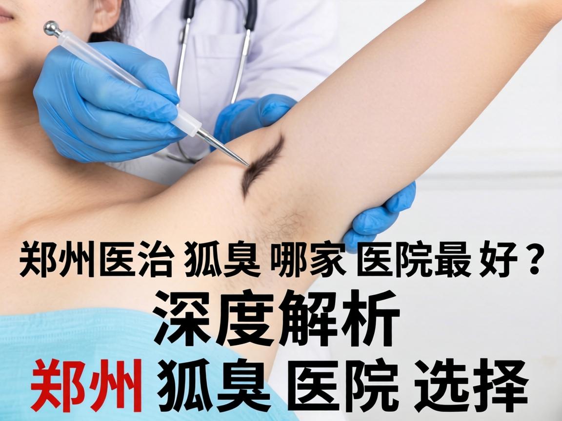 郑州治狐臭哪家医院最好？深度解析郑州狐臭医院选择