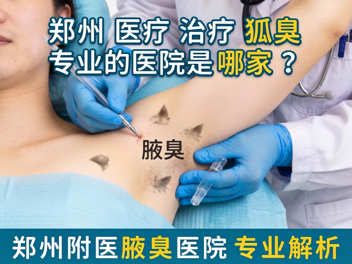 郑州治疗狐臭专业的医院是哪家?郑州附医腋臭医院专业解析 郑州治疗狐臭专业的医院是哪家?郑州附医腋臭医院专业解析