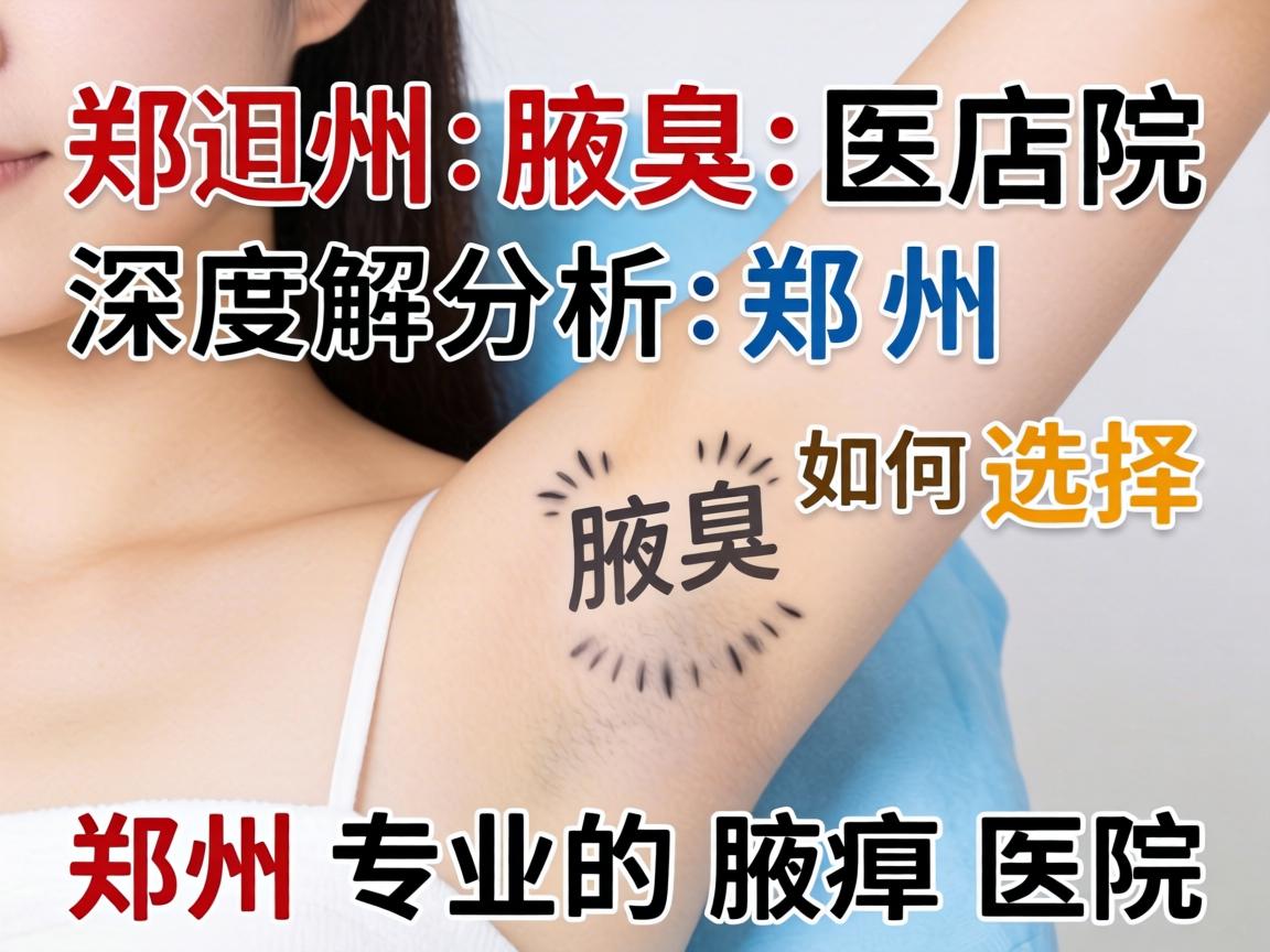 郑州腋臭医院深度解析,如何选择郑州专业的腋臭医院 郑州腋臭医院深度解析,如何选择郑州专业的腋臭医院