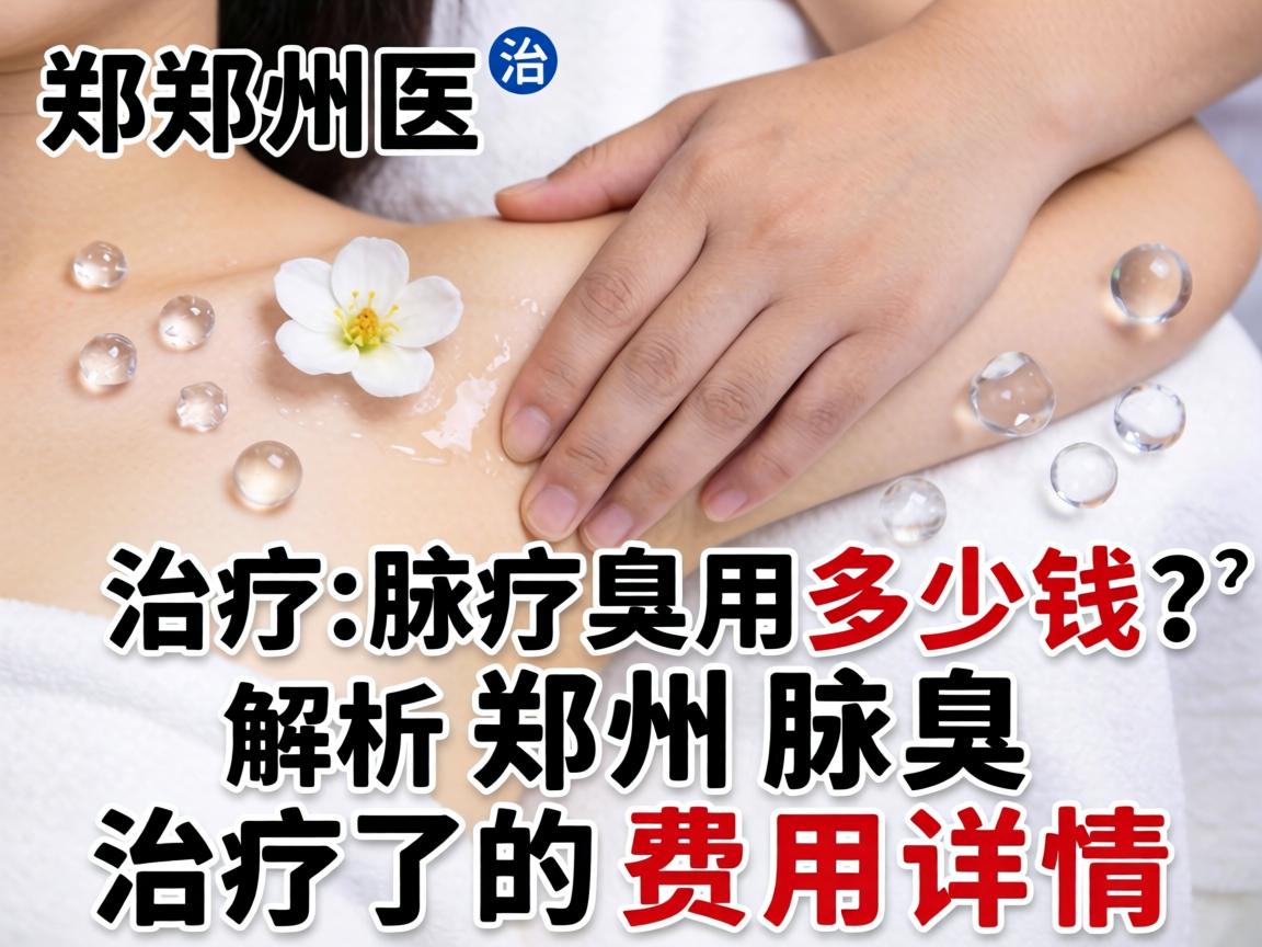 郑州治疗腋臭用多少钱？解析郑州腋臭治疗的费用详情
