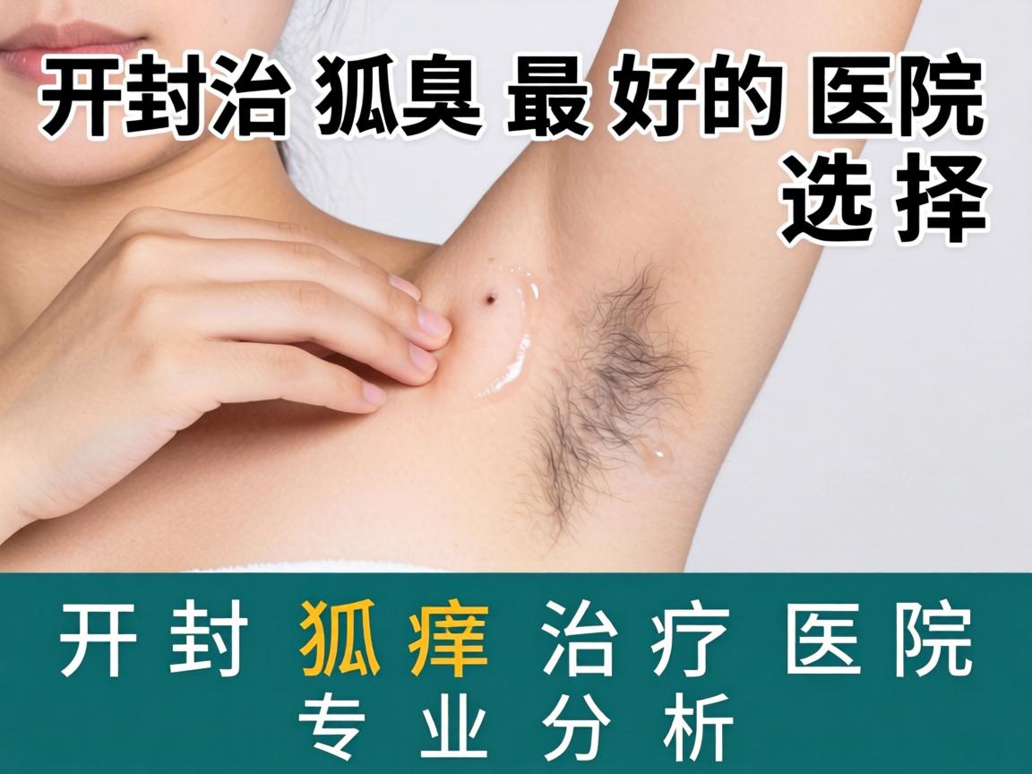 开封治狐臭最好的医院选择，开封狐臭治疗医院专业分析