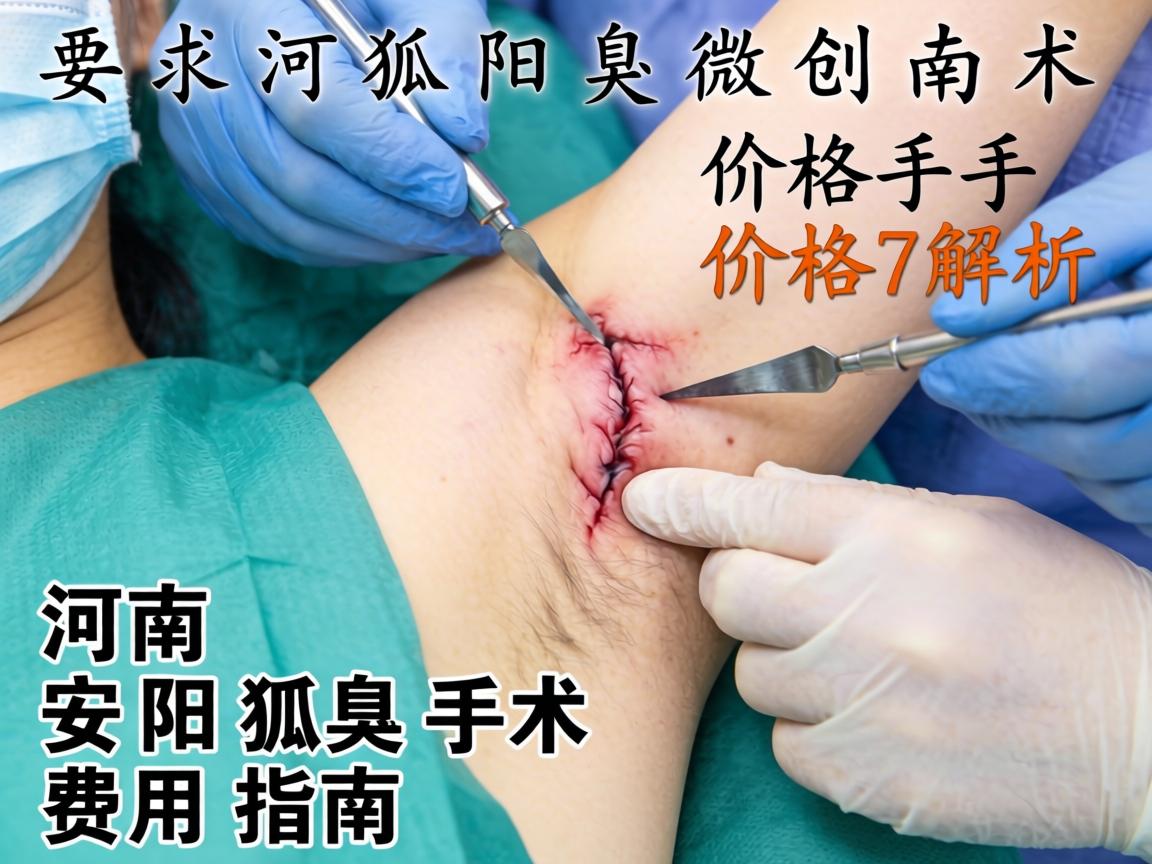 狐臭微创手术价格解析，河南安阳狐臭手术费用指南