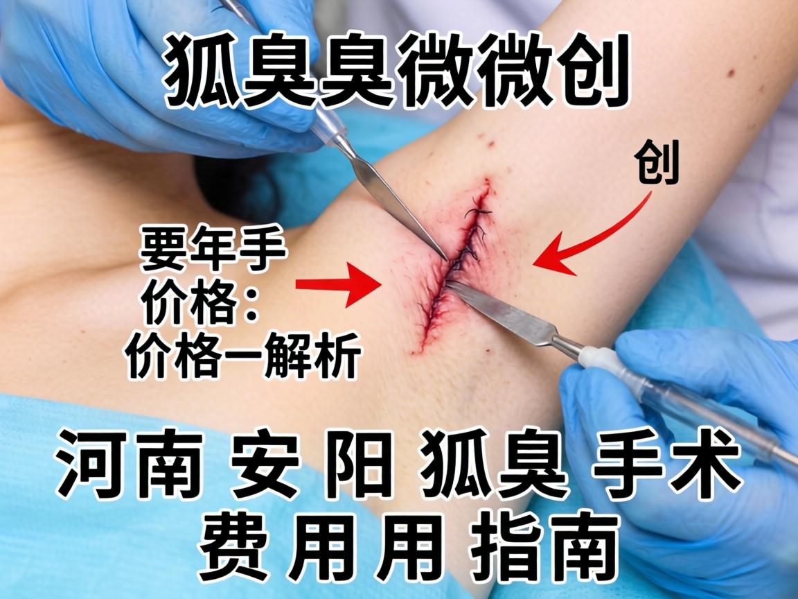 狐臭微创手术价格解析，河南安阳狐臭手术费用指南