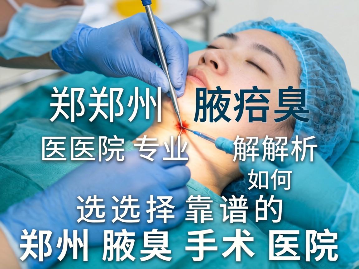 郑州腋臭手术医院专业解析,如何选择靠谱的郑州腋臭手术医院 郑州腋臭手术医院专业解析,如何选择靠谱的郑州腋臭手术医院