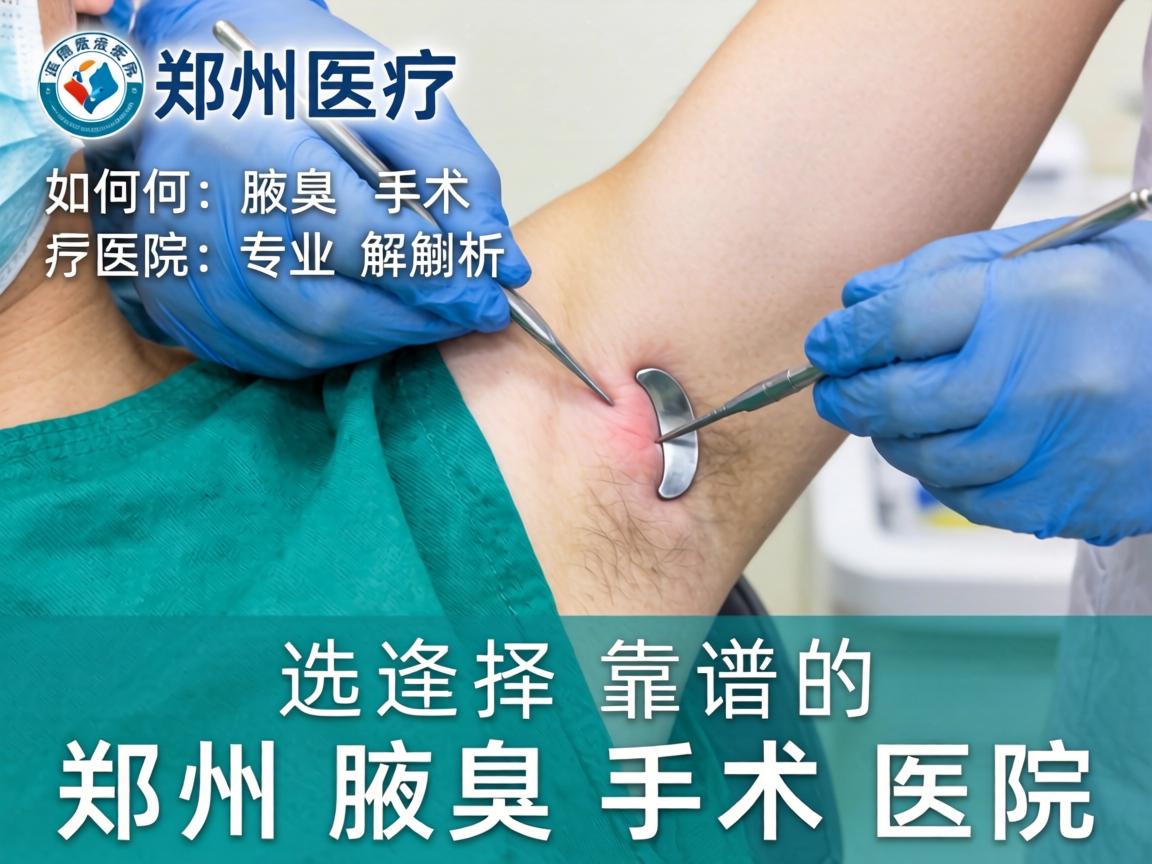 郑州腋臭手术医院专业解析,如何选择靠谱的郑州腋臭手术医院 郑州腋臭手术医院专业解析,如何选择靠谱的郑州腋臭手术医院