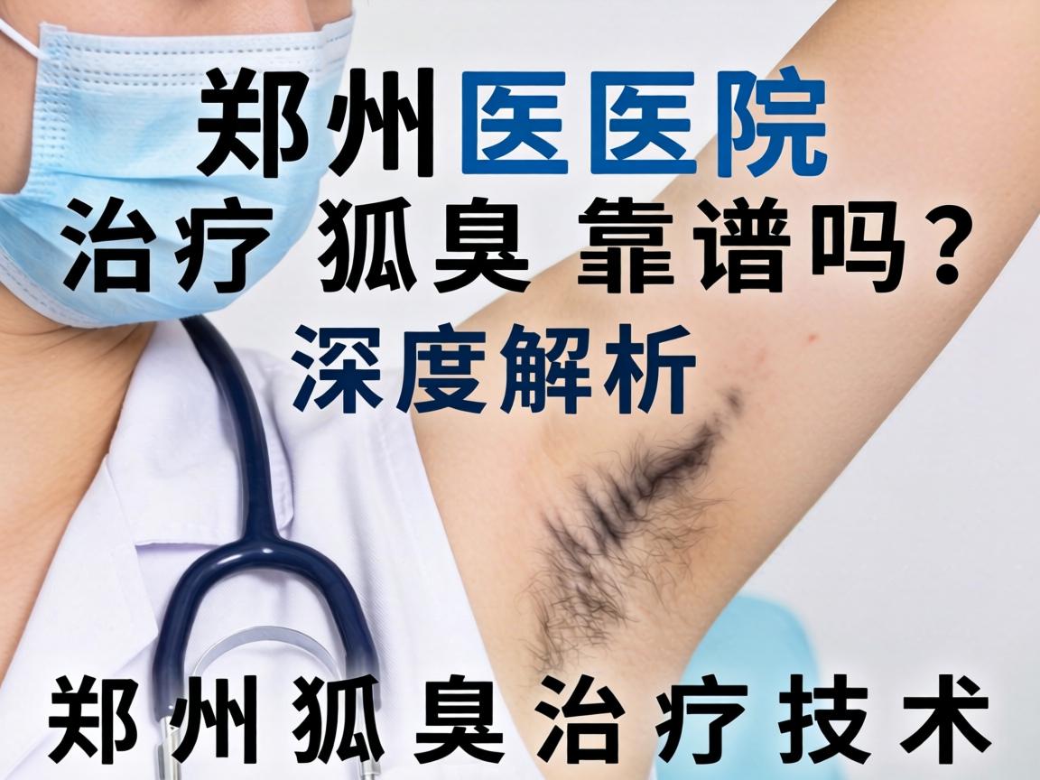 郑州医院治疗狐臭靠谱吗？深度解析郑州狐臭治疗技术