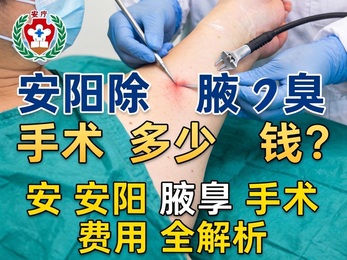 安阳除腋臭手术多少钱？安阳腋臭手术费用全解析