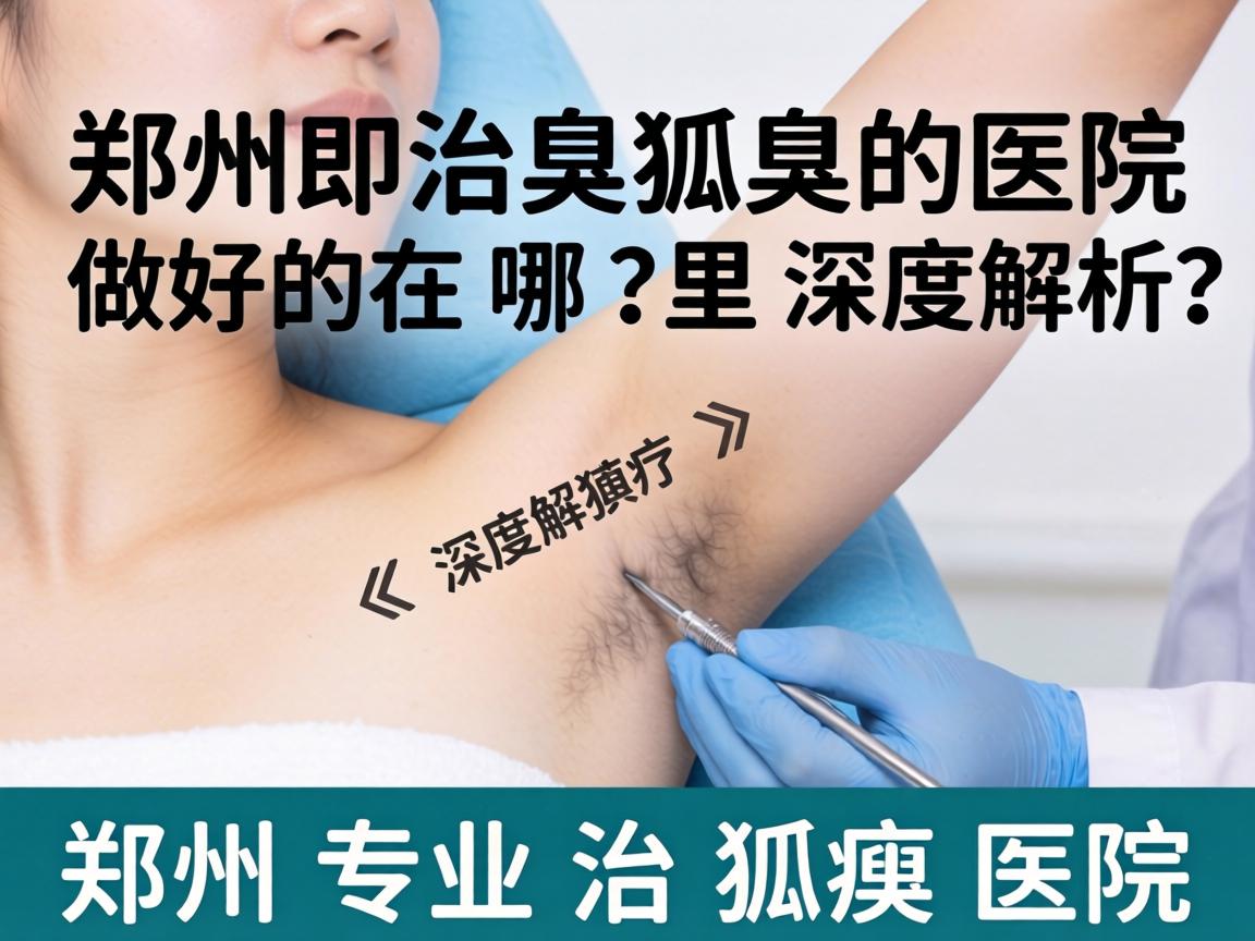 郑州治狐臭医院做好的在哪里？深度解析郑州专业治狐臭医院