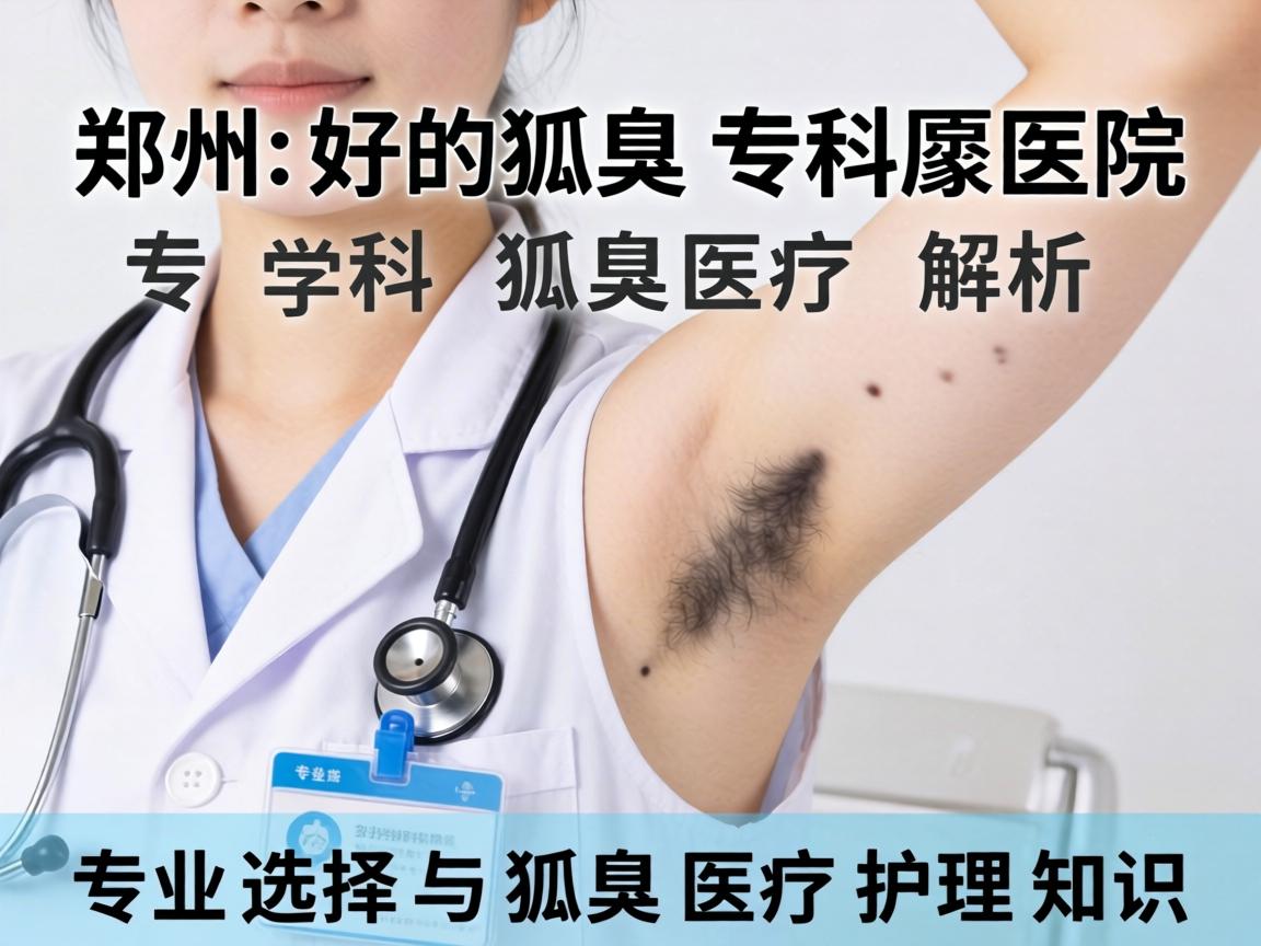 郑州好的狐臭专科医院解析,专业选择与狐臭医疗护理知识 郑州好的狐臭专科医院解析,专业选择与狐臭医疗护理知识