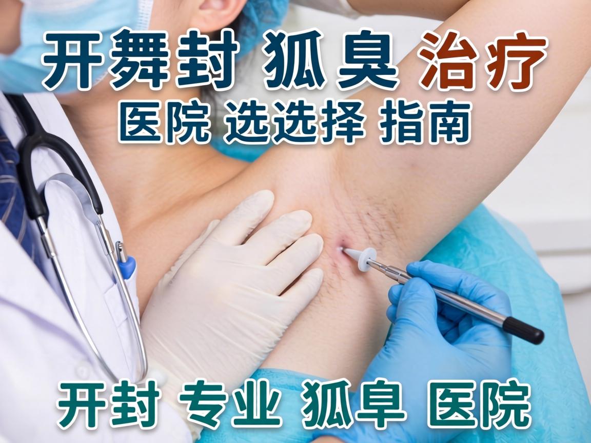 开封狐臭治疗医院选择指南,详解开封专业狐臭医院 开封狐臭治疗医院选择指南,详解开封专业狐臭医院