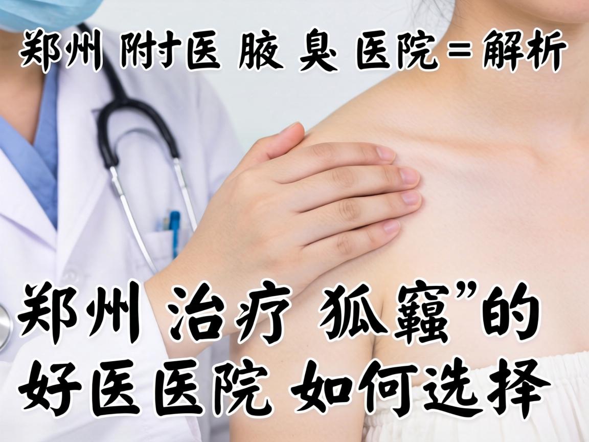 郑州附医腋臭医院解析,郑州治疗狐臭的好医院如何选择 郑州附医腋臭医院解析,郑州治疗狐臭的好医院如何选择