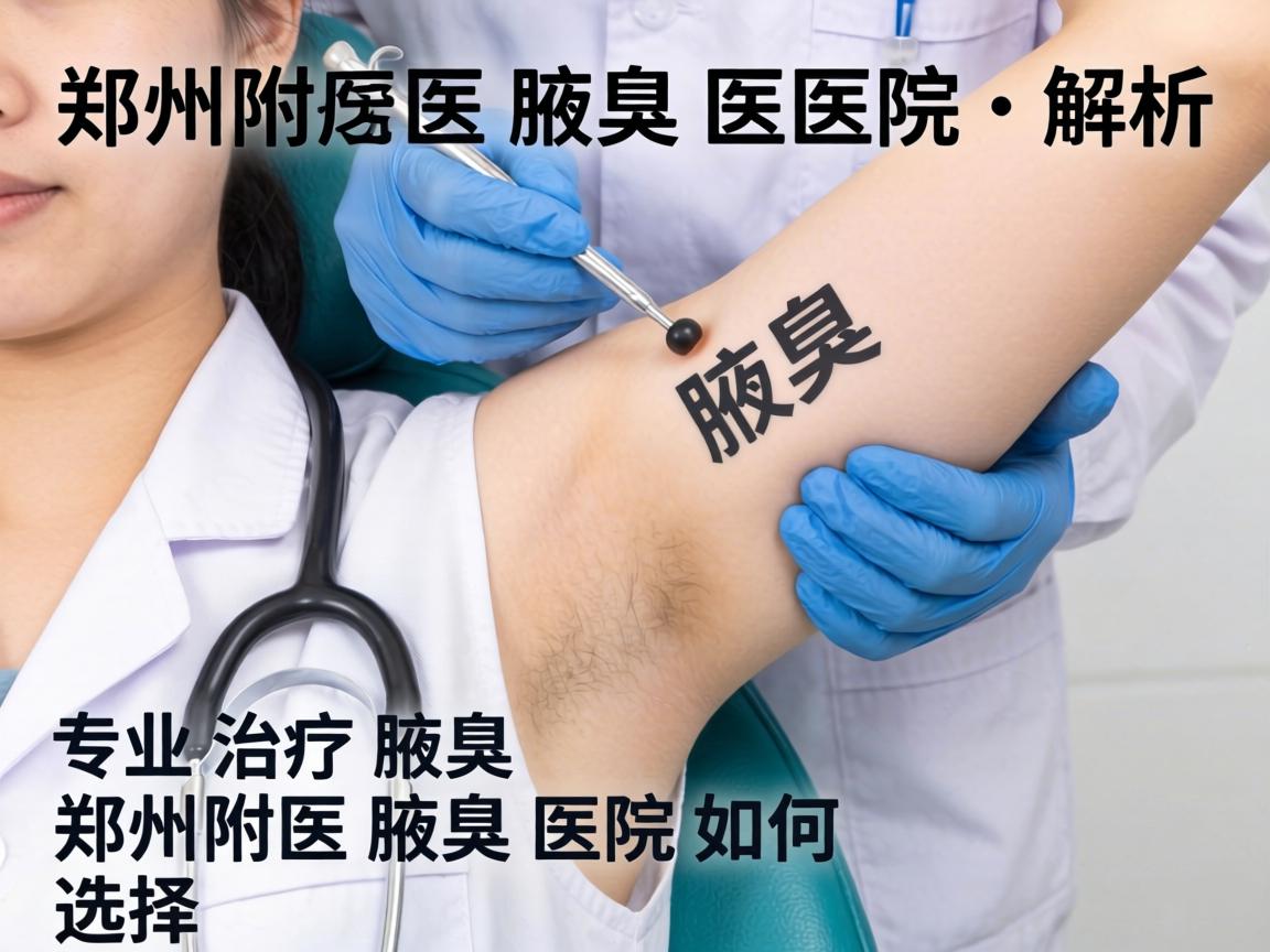 郑州附医腋臭医院解析，专业治疗腋臭，郑州附医腋臭医院如何选择