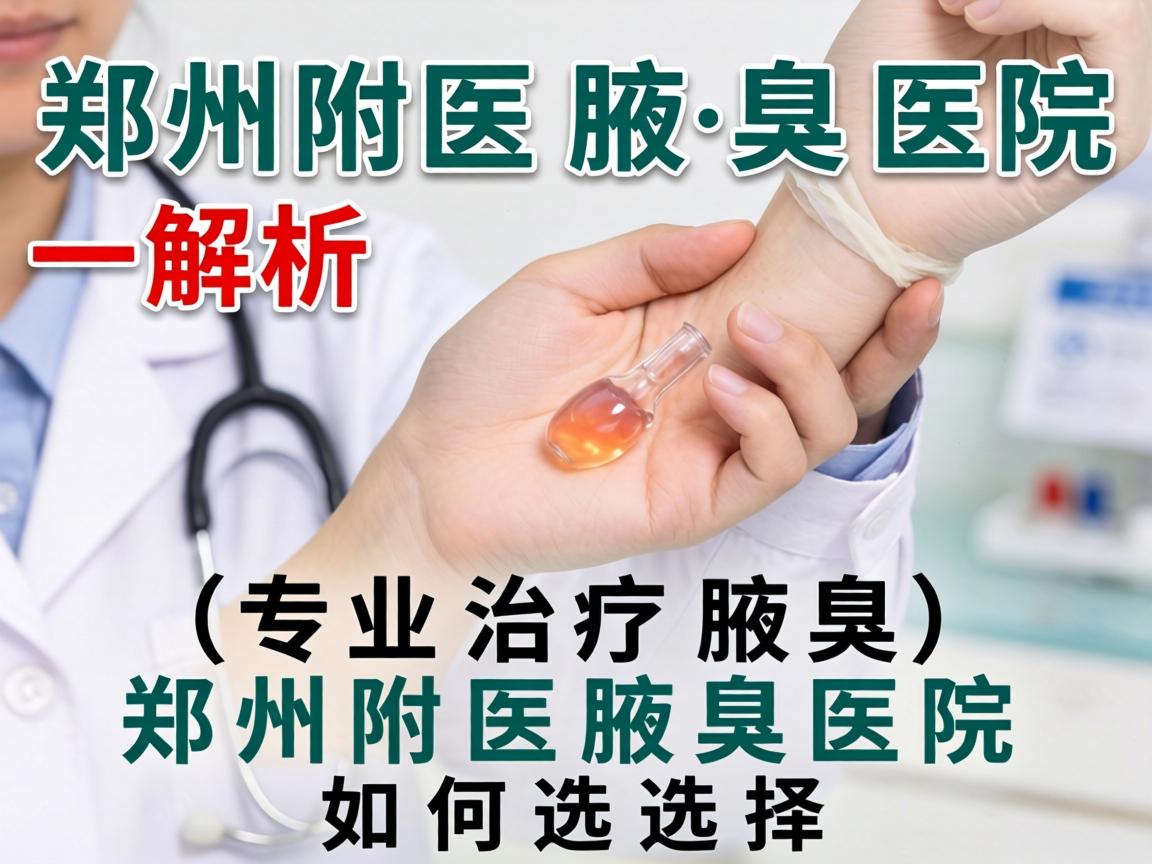 郑州附医腋臭医院解析，专业治疗腋臭，郑州附医腋臭医院如何选择