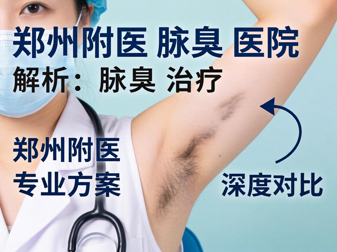 郑州附医腋臭医院解析腋臭治疗，郑州附医专业方案深度对比