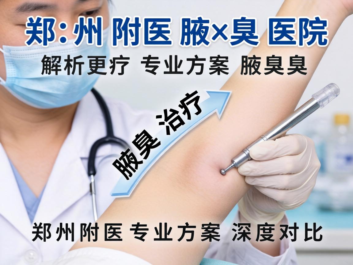 郑州附医腋臭医院解析腋臭治疗，郑州附医专业方案深度对比