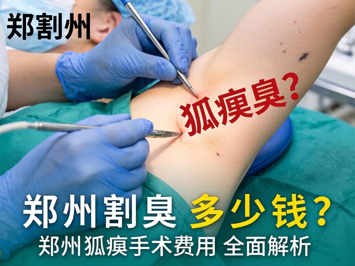 郑州割狐臭手术多少钱？郑州狐臭手术费用全面解析