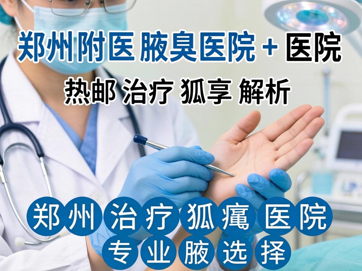 郑州附医腋臭医院解析，郑州治疗狐臭医院的专业选择