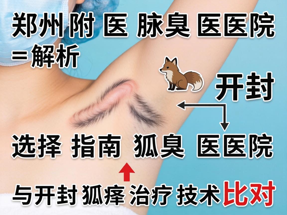 郑州附医腋臭医院解析,开封狐臭医院选择指南与开封狐臭治疗技术对比 郑州附医腋臭医院解析,开封狐臭医院选择指南与开封狐臭治疗技术对比