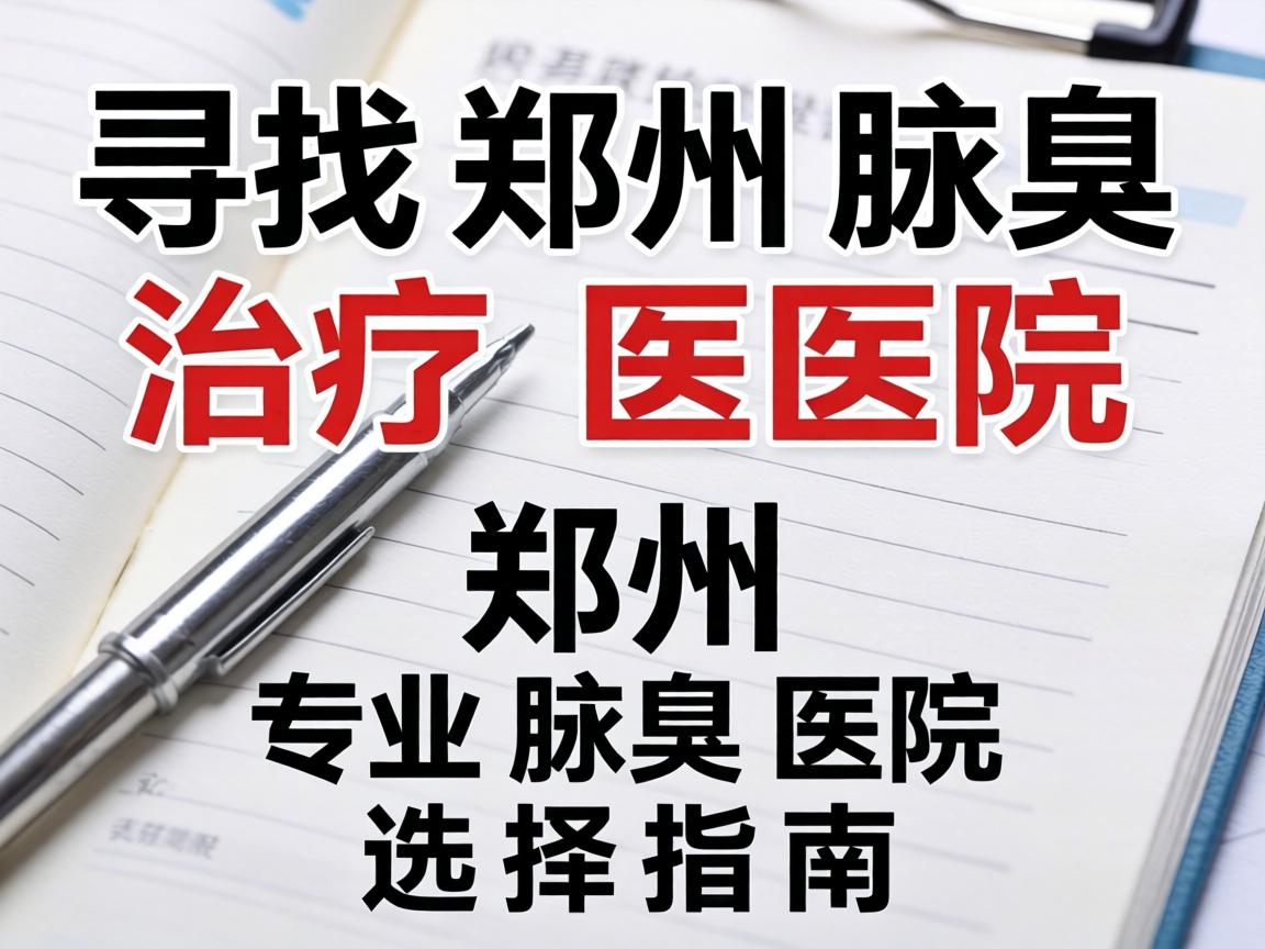 寻找郑州腋臭治疗医院，郑州专业腋臭医院选择指南