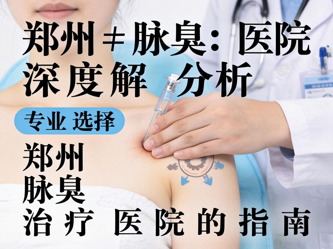 郑州腋臭医院深度解析，专业选择郑州腋臭治疗医院的指南