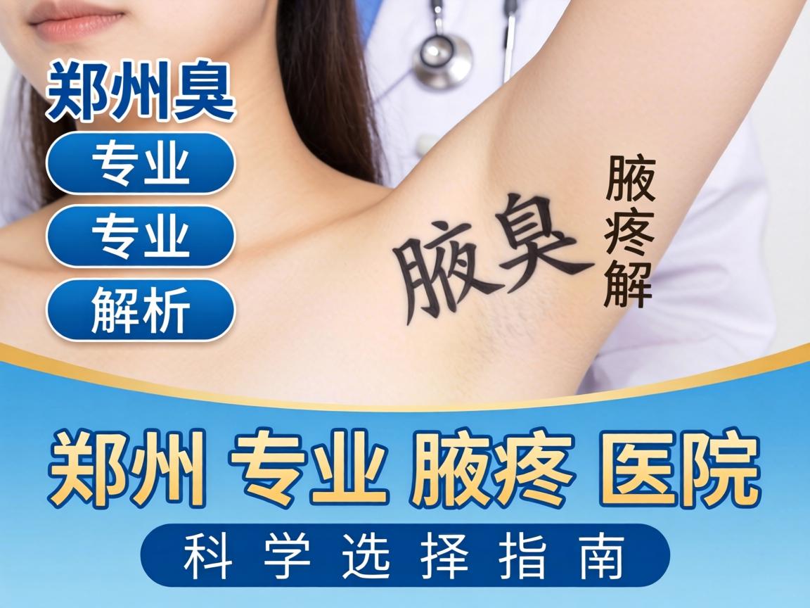 郑州腋臭医院专业解析，郑州专业腋臭医院的科学选择指南