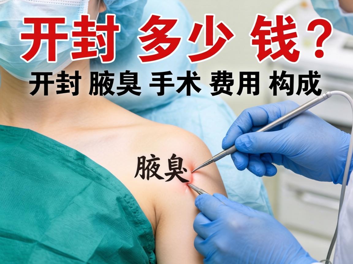 开封腋臭手术多少钱?详解开封腋臭手术费用构成 开封腋臭手术多少钱?详解开封腋臭手术费用构成