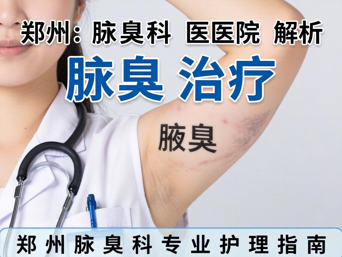 郑州腋臭科医院解析腋臭治疗，郑州腋臭科专业护理指南