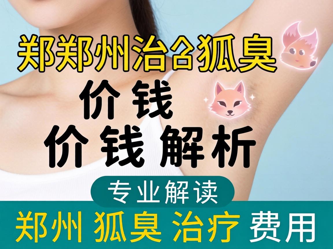 郑州治狐臭价钱解析，专业解读郑州狐臭治疗费用