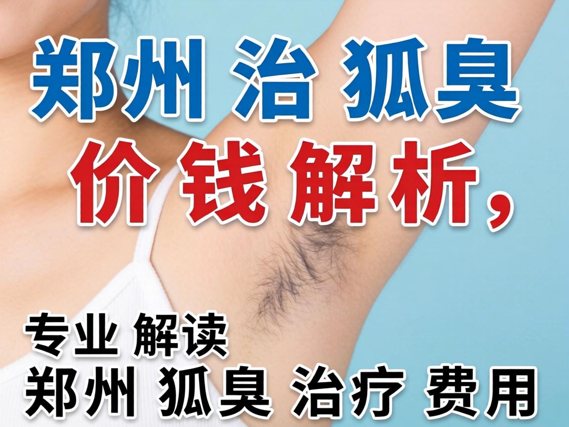 郑州治狐臭价钱解析，专业解读郑州狐臭治疗费用