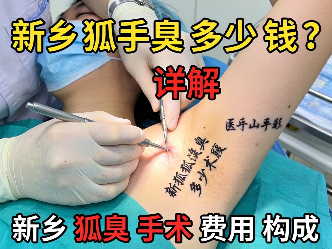 新乡狐臭手术多少钱？详解新乡狐臭手术费用构成