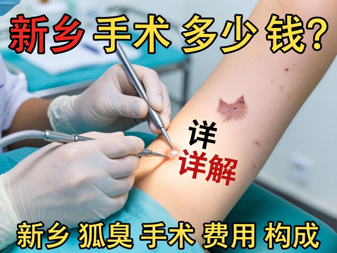 新乡狐臭手术多少钱？详解新乡狐臭手术费用构成