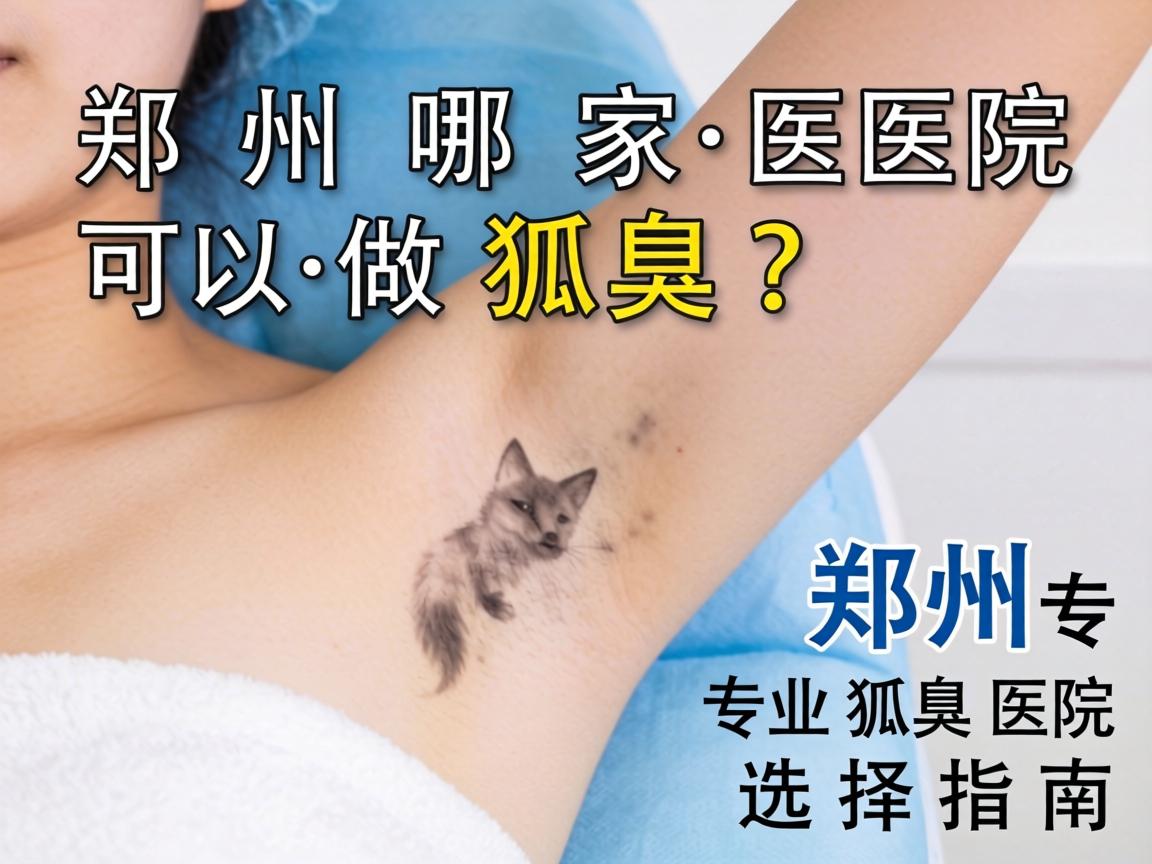 郑州哪家医院可以做狐臭？郑州专业狐臭医院选择指南
