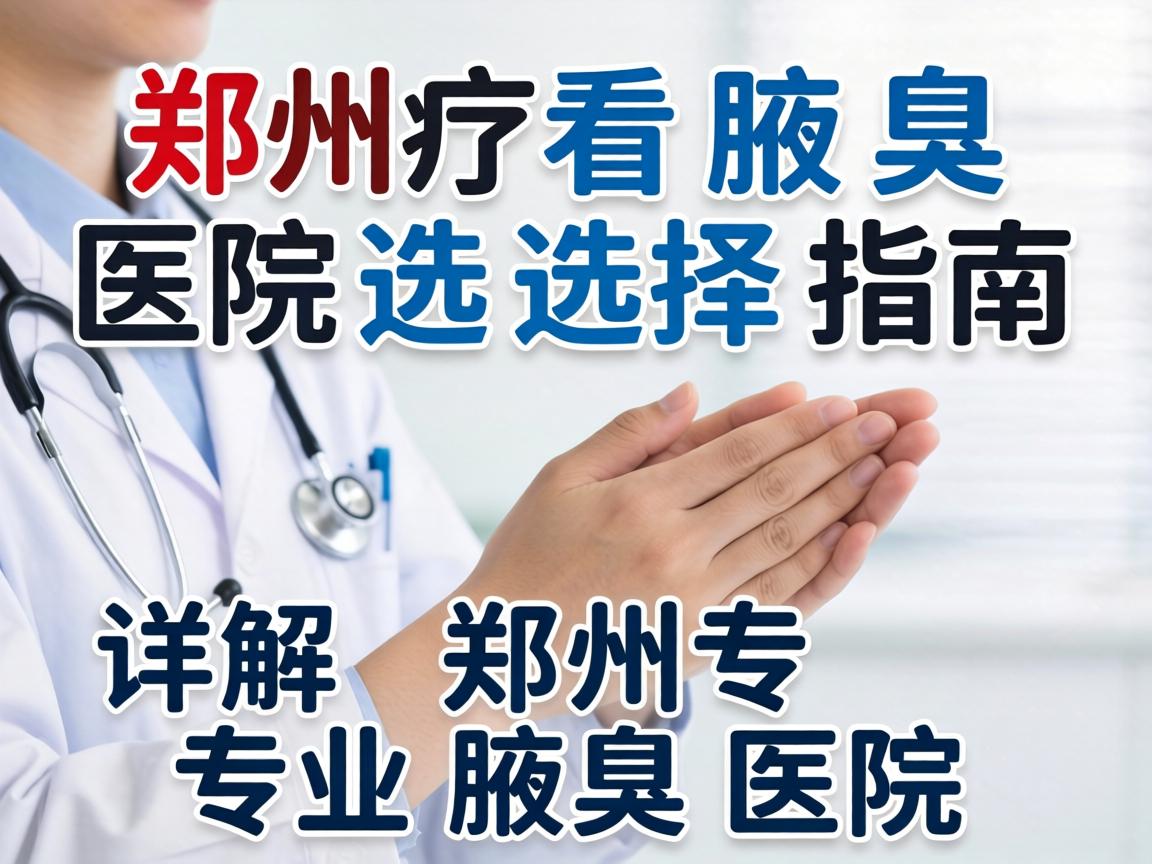 郑州看腋臭医院选择指南,详解郑州专业腋臭医院 郑州看腋臭医院选择指南,详解郑州专业腋臭医院