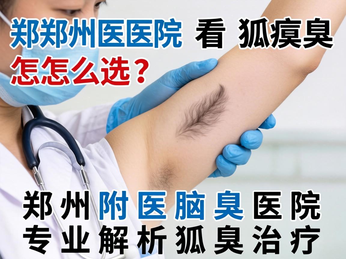 郑州医院看狐臭怎么选？郑州附医腋臭医院专业解析狐臭治疗