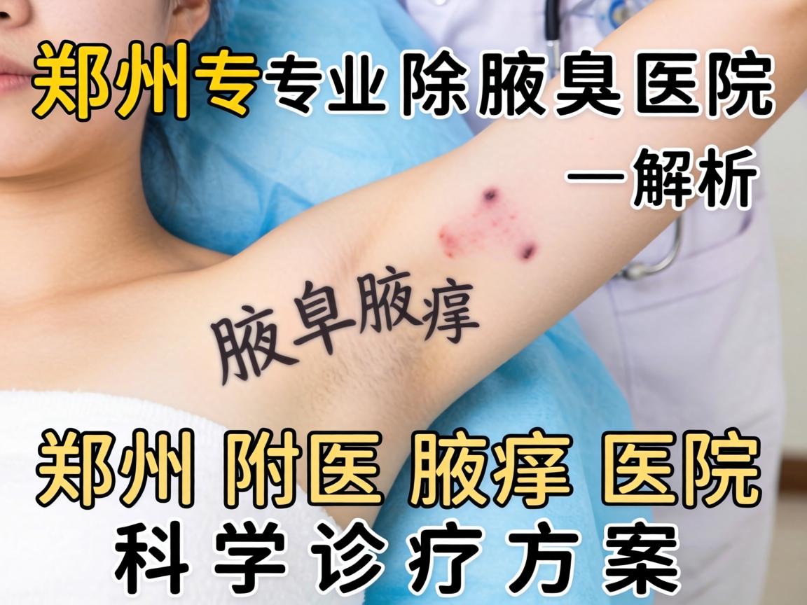 郑州专业除腋臭医院解析，郑州附医腋臭医院的科学诊疗方案