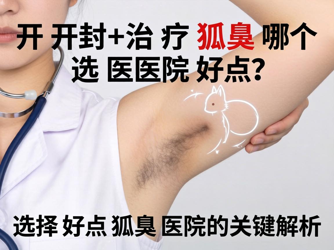 开封治疗狐臭哪个医院好点?选择好点狐臭医院的关键解析 开封治疗狐臭哪个医院好点?选择好点狐臭医院的关键解析