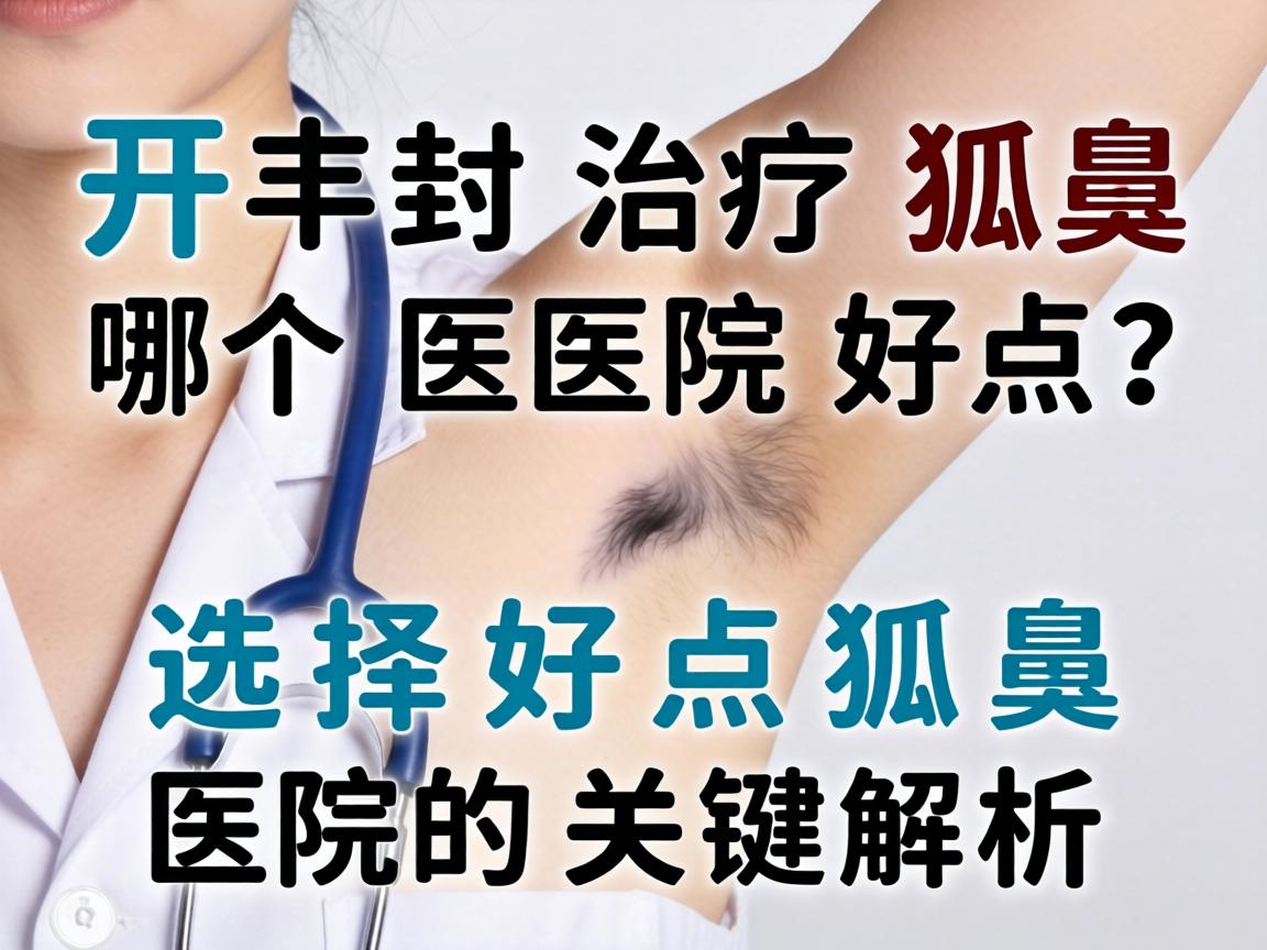 开封治疗狐臭哪个医院好点?选择好点狐臭医院的关键解析 开封治疗狐臭哪个医院好点?选择好点狐臭医院的关键解析