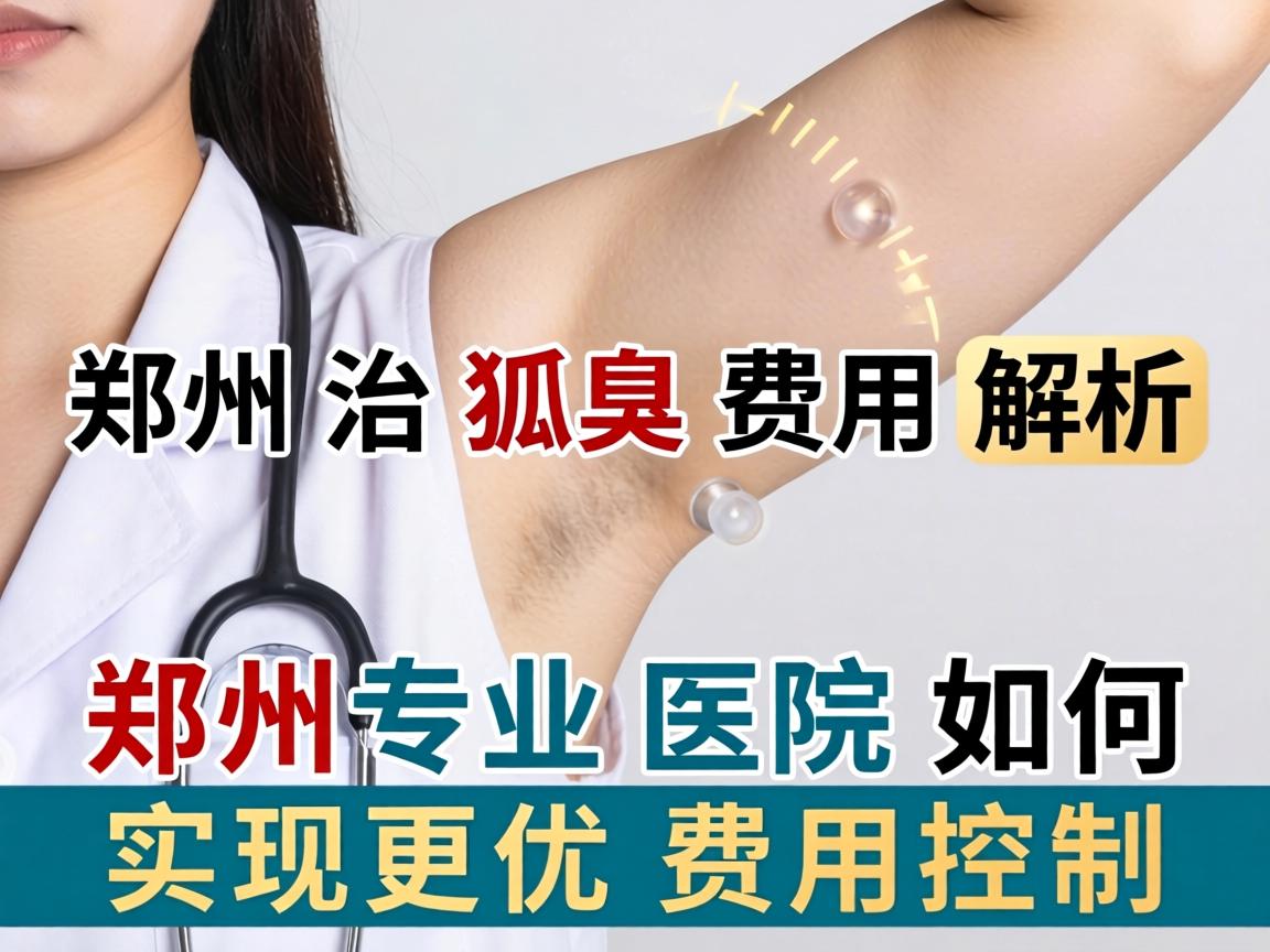 郑州治狐臭费用解析，郑州专业医院如何实现更优费用控制