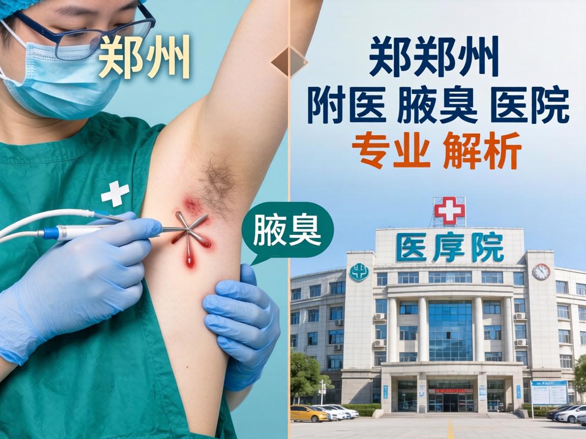 郑州腋臭手术医院对比，郑州附医腋臭医院专业解析