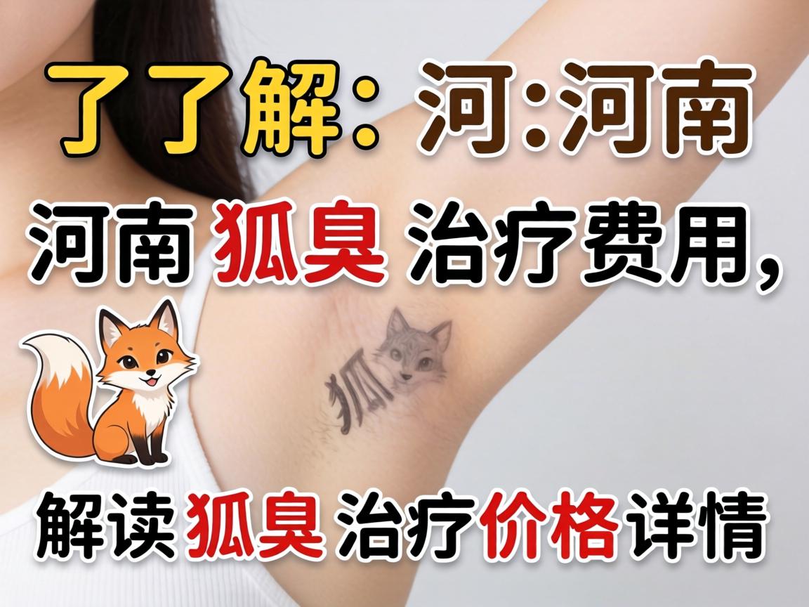 了解河南狐臭治疗费用，解读狐臭治疗价格详情