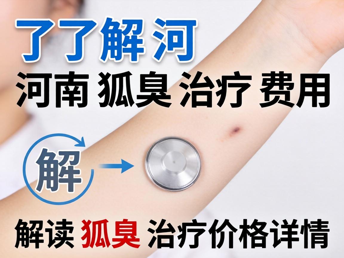 了解河南狐臭治疗费用，解读狐臭治疗价格详情