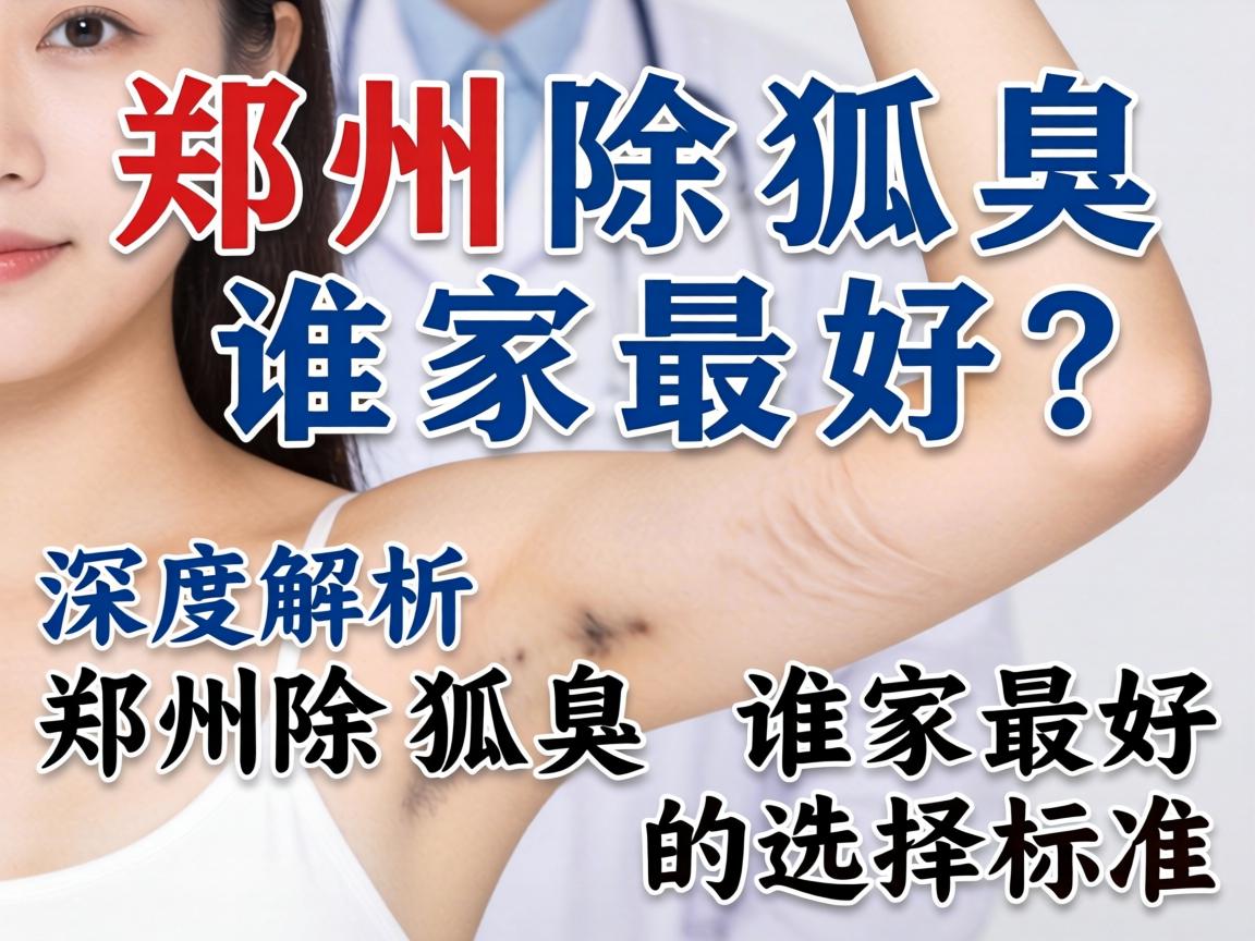 郑州除狐臭谁家最好？深度解析郑州除狐臭谁家最好的选择标准