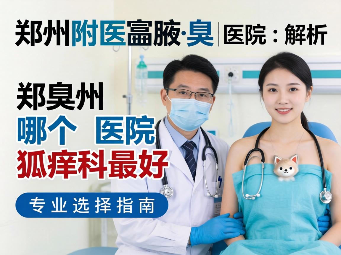 郑州附医腋臭医院解析，郑州哪个医院狐臭科最好，专业选择指南