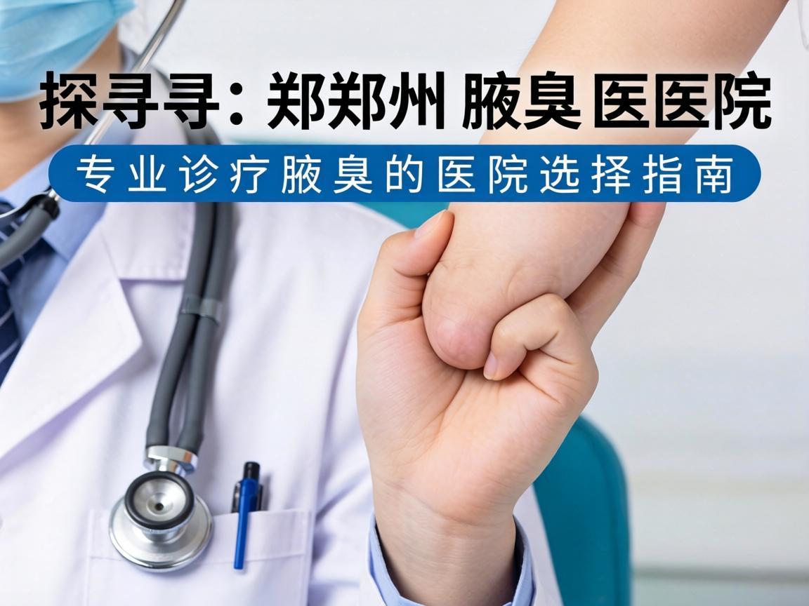 探寻郑州腋臭医院，专业诊疗腋臭的医院选择指南